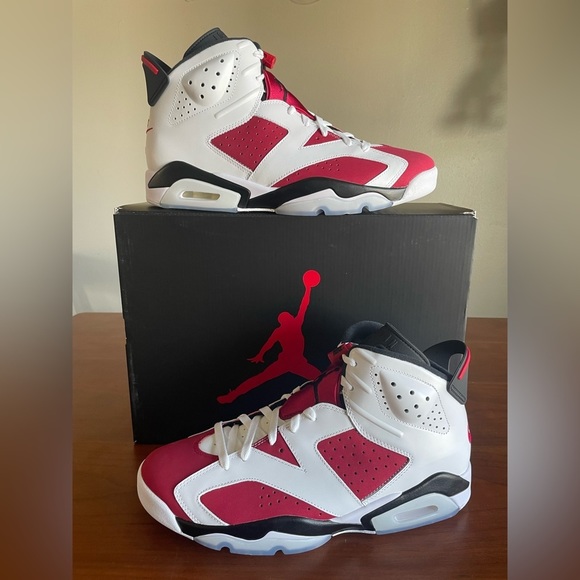 Jordan Other - Nike Air Jordan 6 'Carmine' White Red Black CT8529-106 Mens [B-GRADE] Size 12